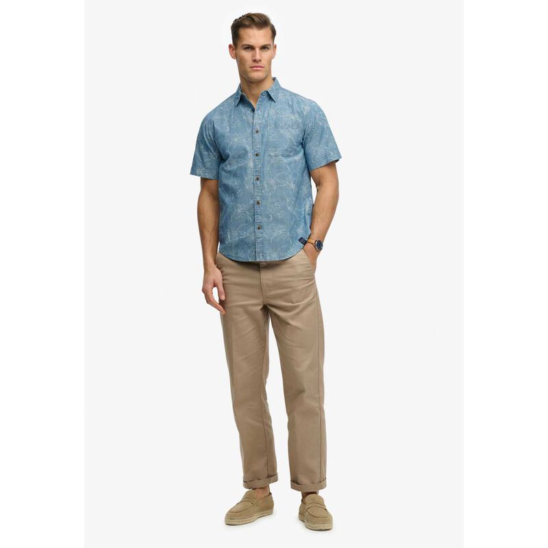 Superdry Vintage Loom Short Sleeve Shirt image number 3